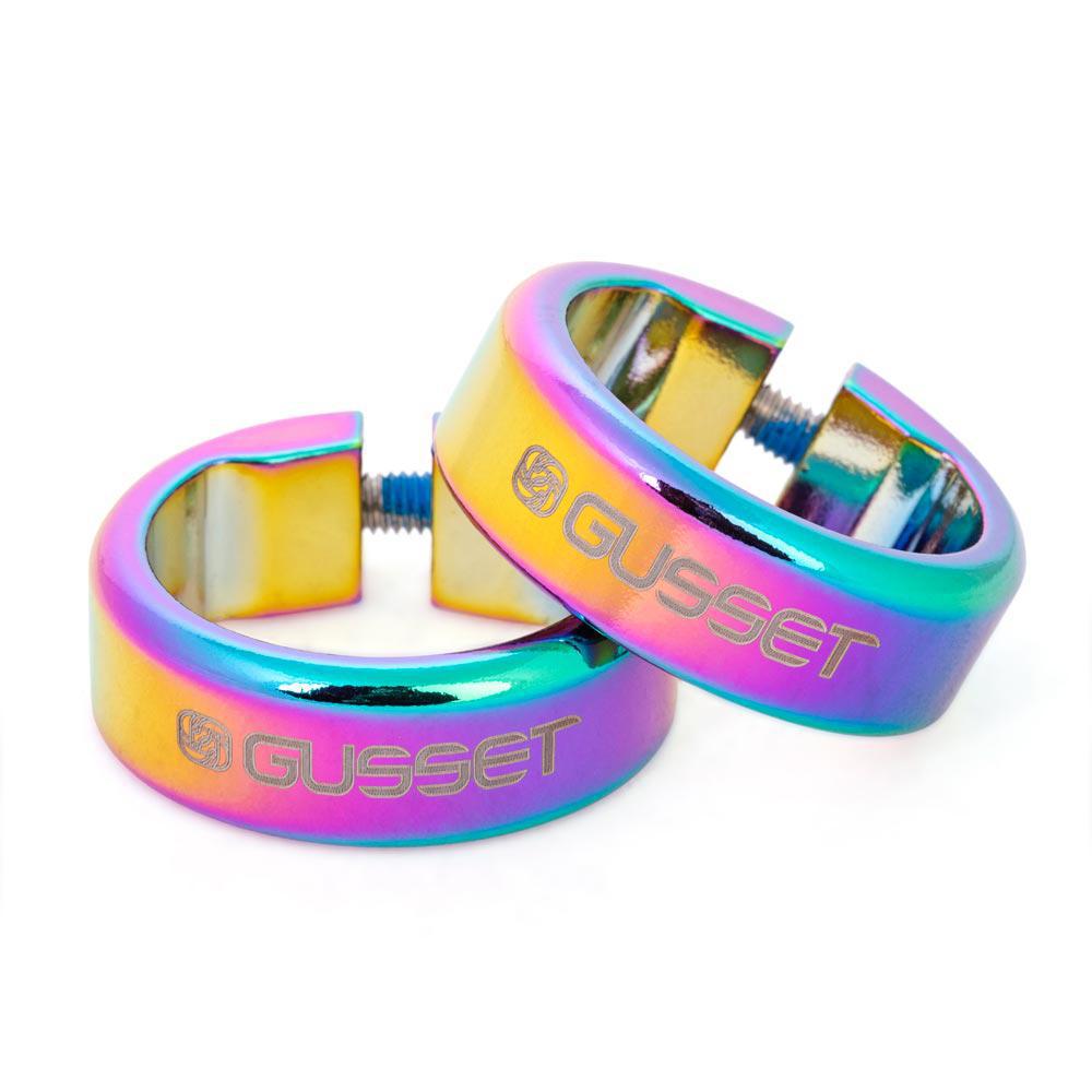 Gusset S2/Single File Clamps-Oil Slick-BRINK