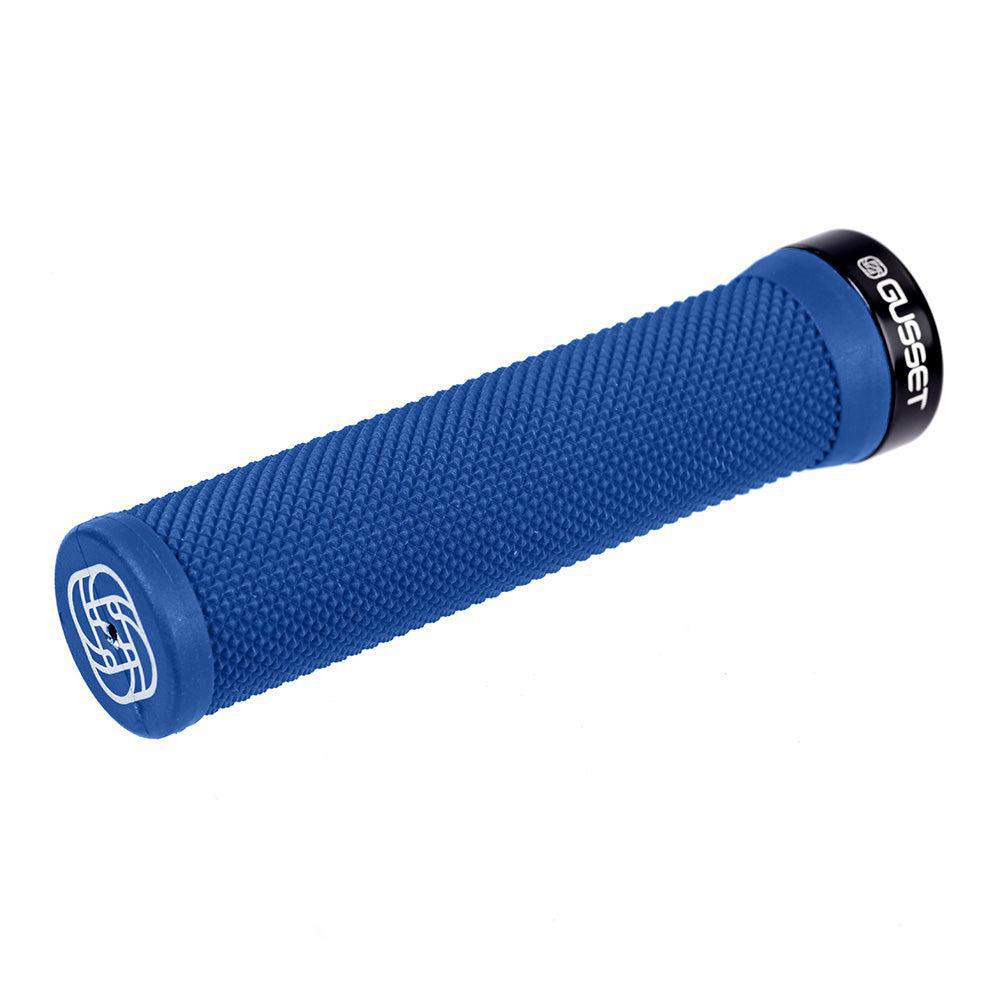 Gusset Single File Grips-133mm-Blue-BRINK