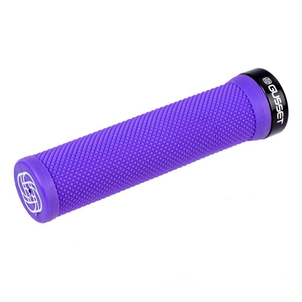 Gusset Single File Grips-133mm-Purple-BRINK