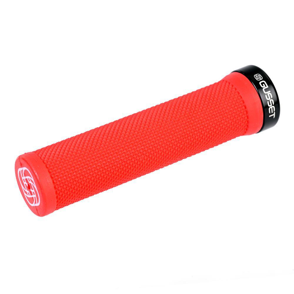 Gusset Single File Grips-133mm-Red-BRINK