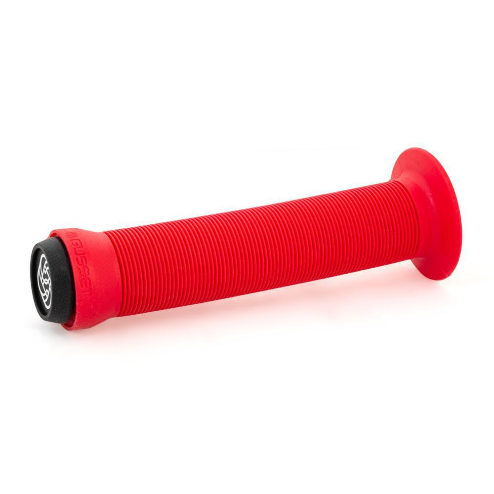 Gusset Sleeper Flanged Grips-147mm-Red-BRINK