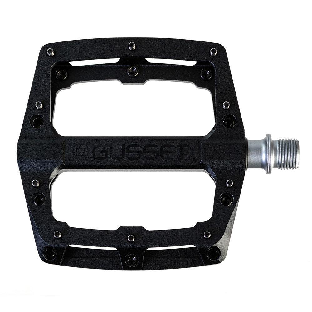 Gusset Slim Jim CNC Pedals-Black-BRINK