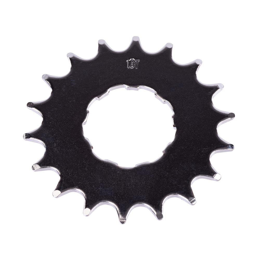 Gusset Sprocket - Single Speed-18T-Chrome-BRINK