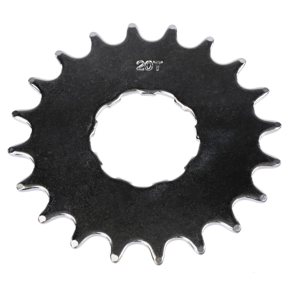 Gusset Sprocket - Single Speed-20T-Chrome-BRINK