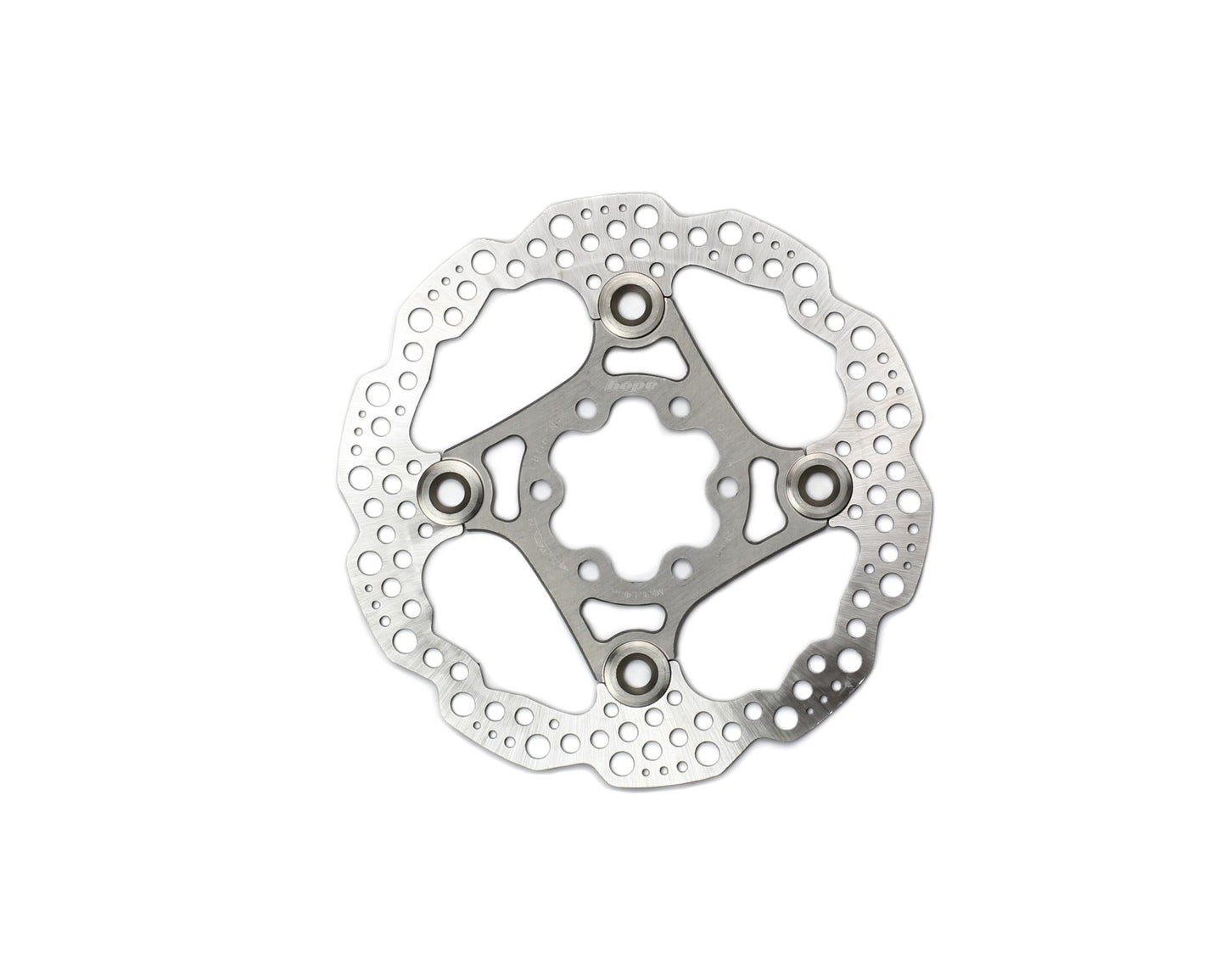 Hope Floating Rotor-Brake Rotors-6 Bolt-140mm-Silver-BRINK