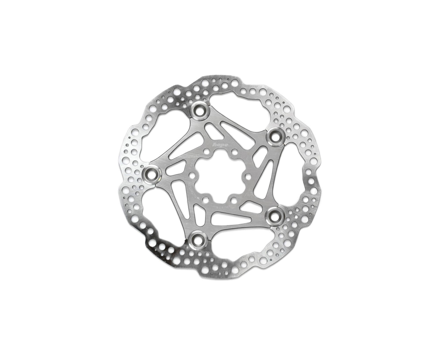 Hope Floating Rotor-Brake Rotors-6 Bolt-160mm-Silver-BRINK