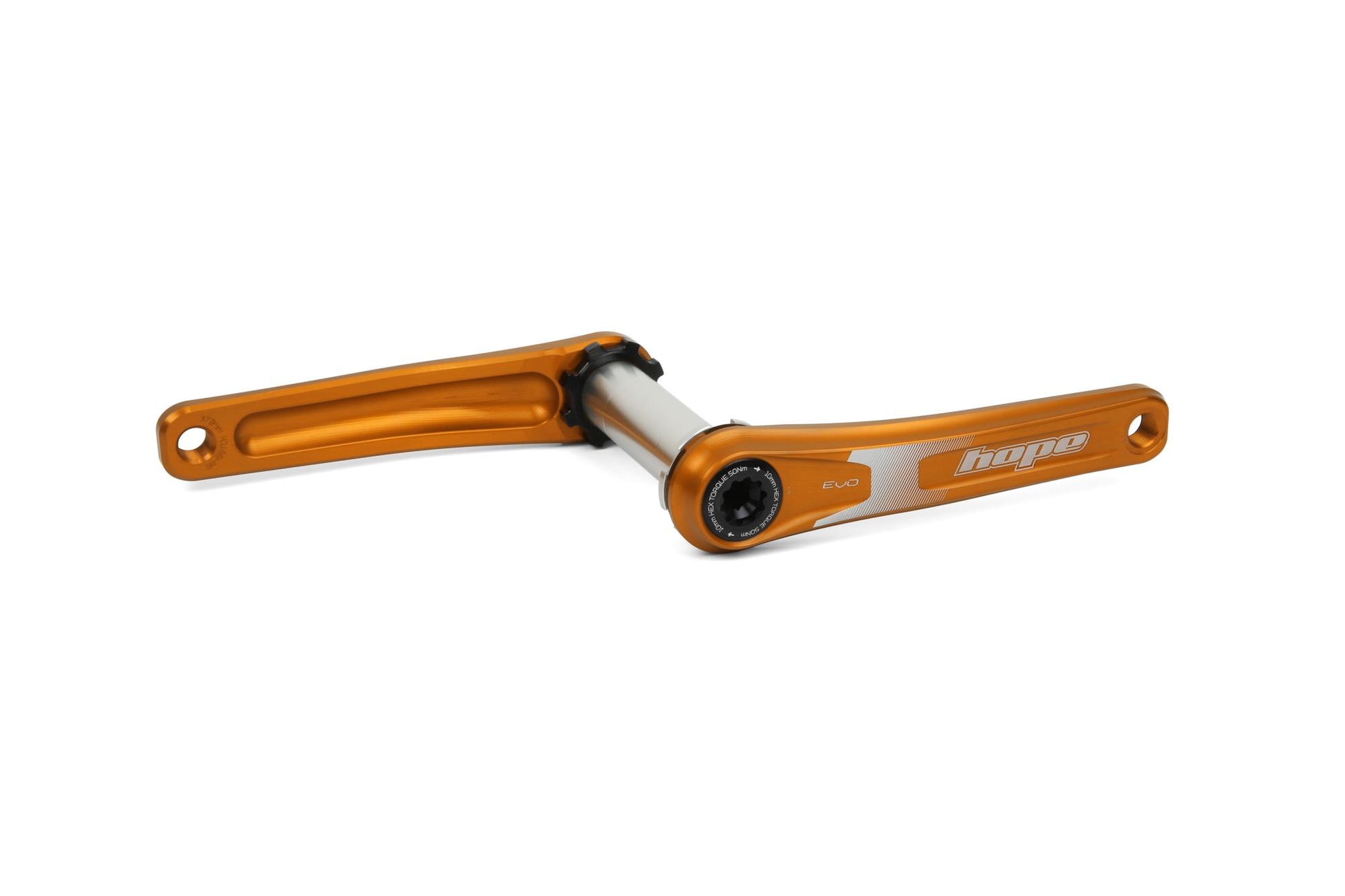 Hope EVO Crankset-Cranks-165mm-68/73mm-Orange-BRINK