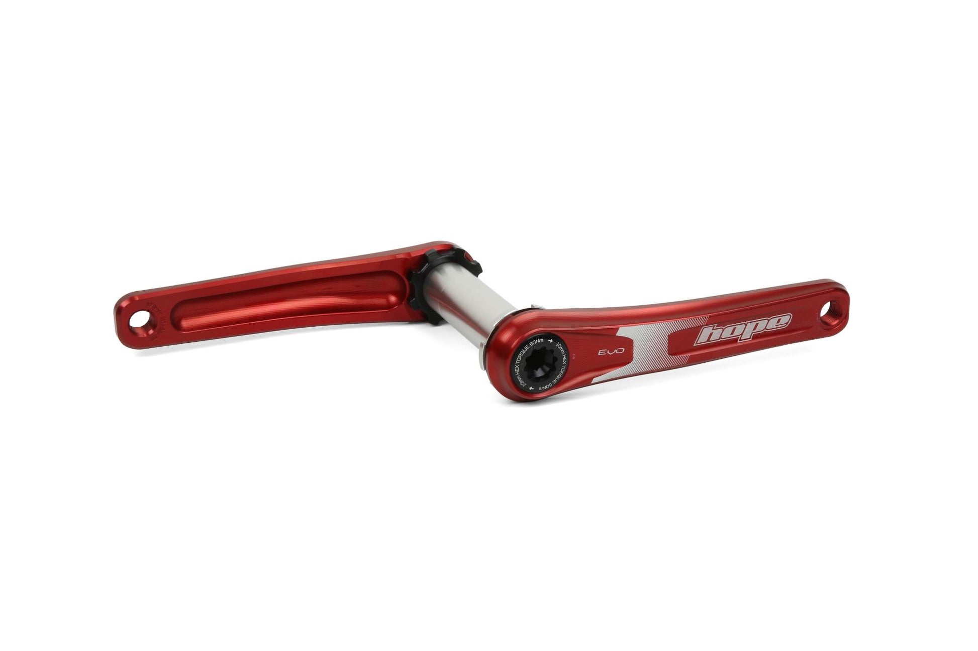 Hope EVO Crankset-Cranks-165mm-68/73mm-Red-BRINK