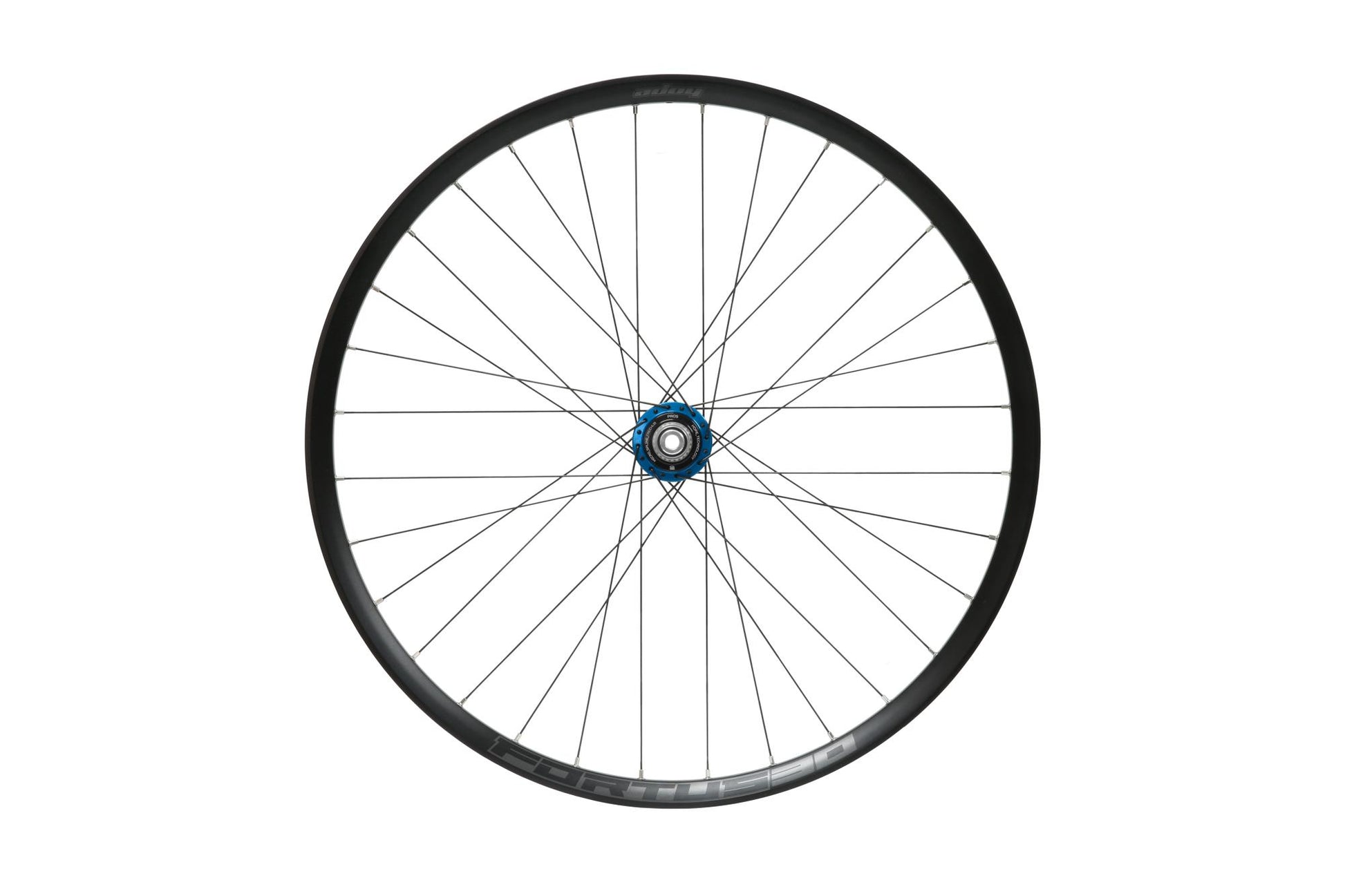 Hope Pro 5 DH Rear Wheel | Fortus 30 | 6-Bolt-Rear Wheels-26-Blue-Micro Spline-BRINK