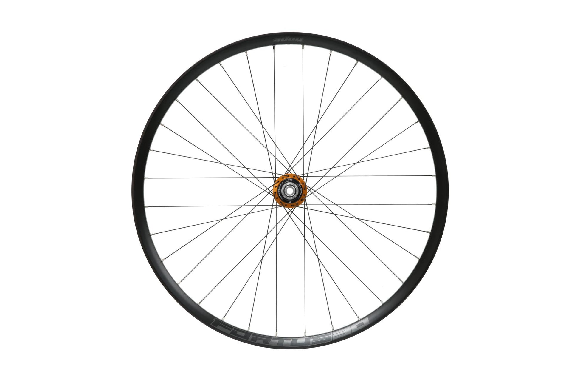 Hope Pro 5 DH Rear Wheel | Fortus 30 | 6-Bolt-Rear Wheels-26-Orange-Micro Spline-BRINK