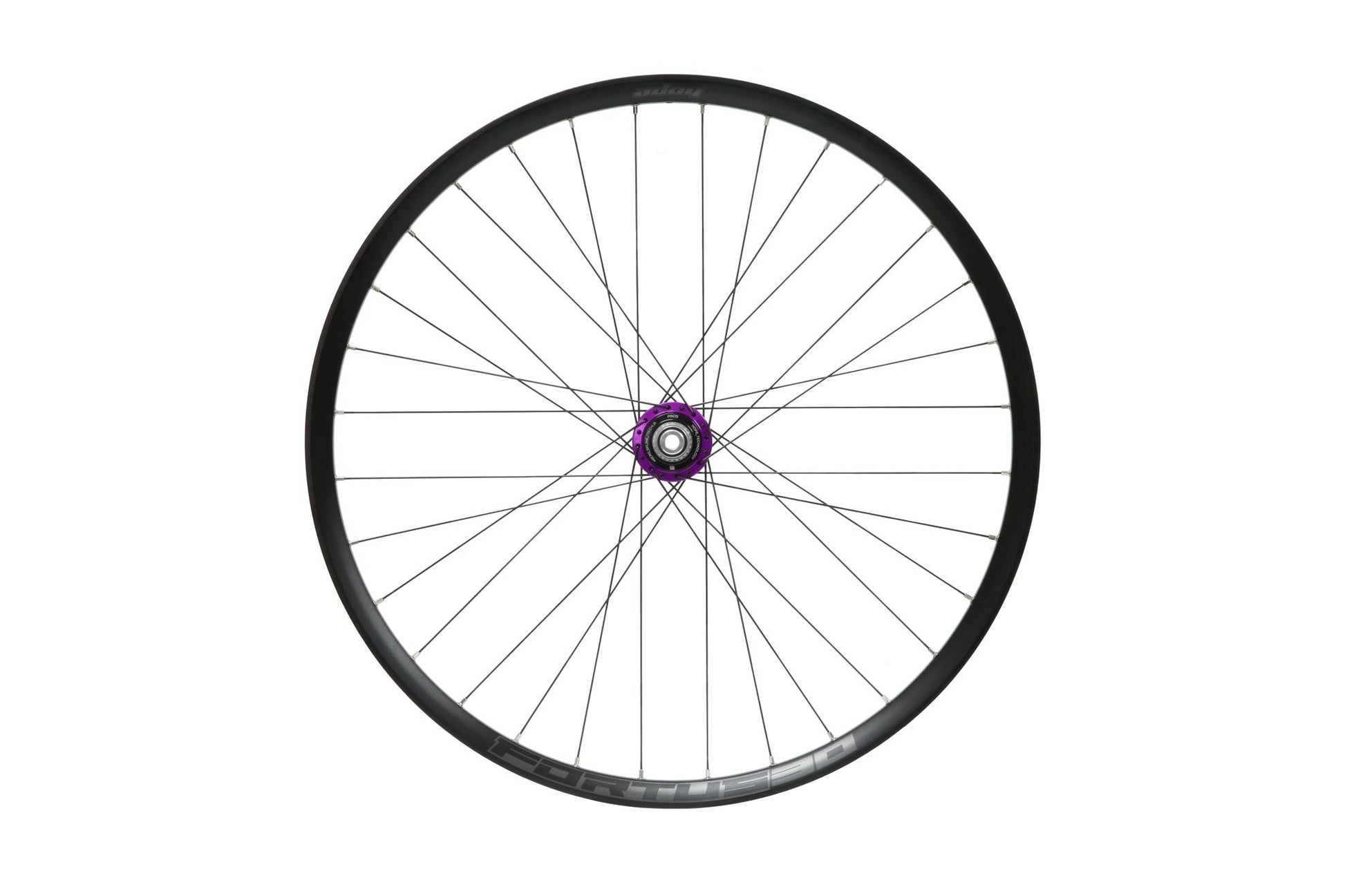 Hope Pro 5 DH Rear Wheel | Fortus 30 | 6-Bolt-Rear Wheels-26-Purple-Micro Spline-BRINK