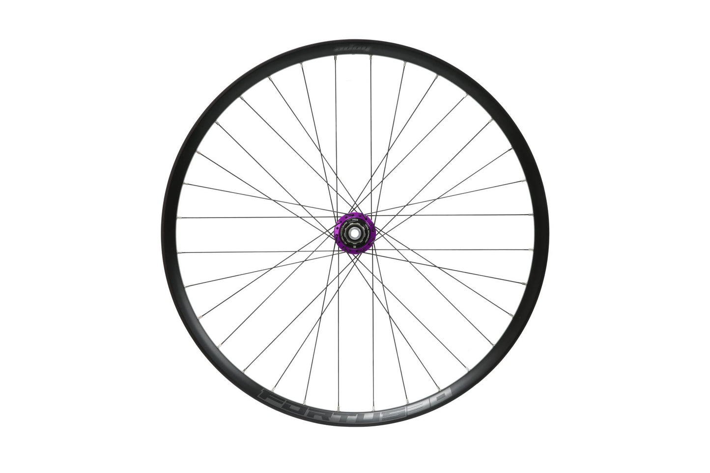 Hope Pro 5 DH Rear Wheel | Fortus 30 | 6-Bolt-Rear Wheels-27.5-Purple-HG Steel-BRINK