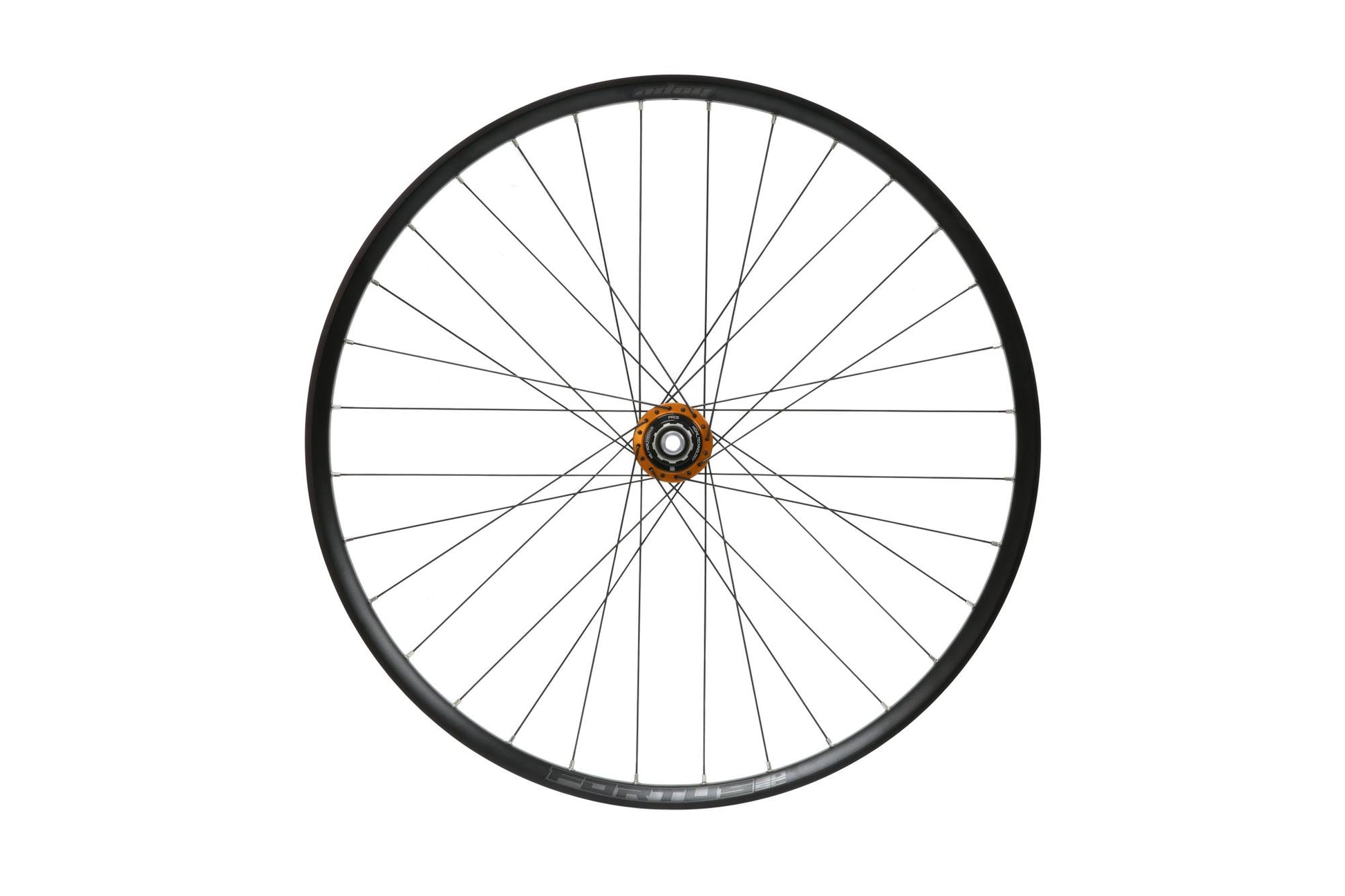 Hope Pro 5 DH Rear Wheel | Fortus 30SC | 6-Bolt-Rear Wheels-27.5-Orange-HG Aluminium-BRINK