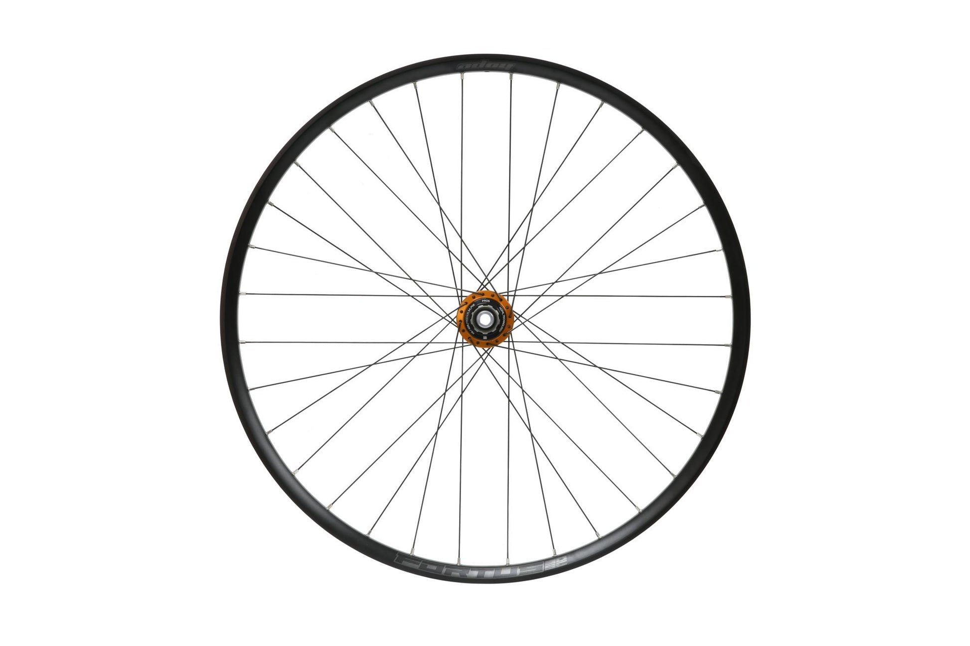 Hope Pro 5 DH Rear Wheel | Fortus 30SC | 6-Bolt-Rear Wheels-27.5-Orange-HG Steel-BRINK