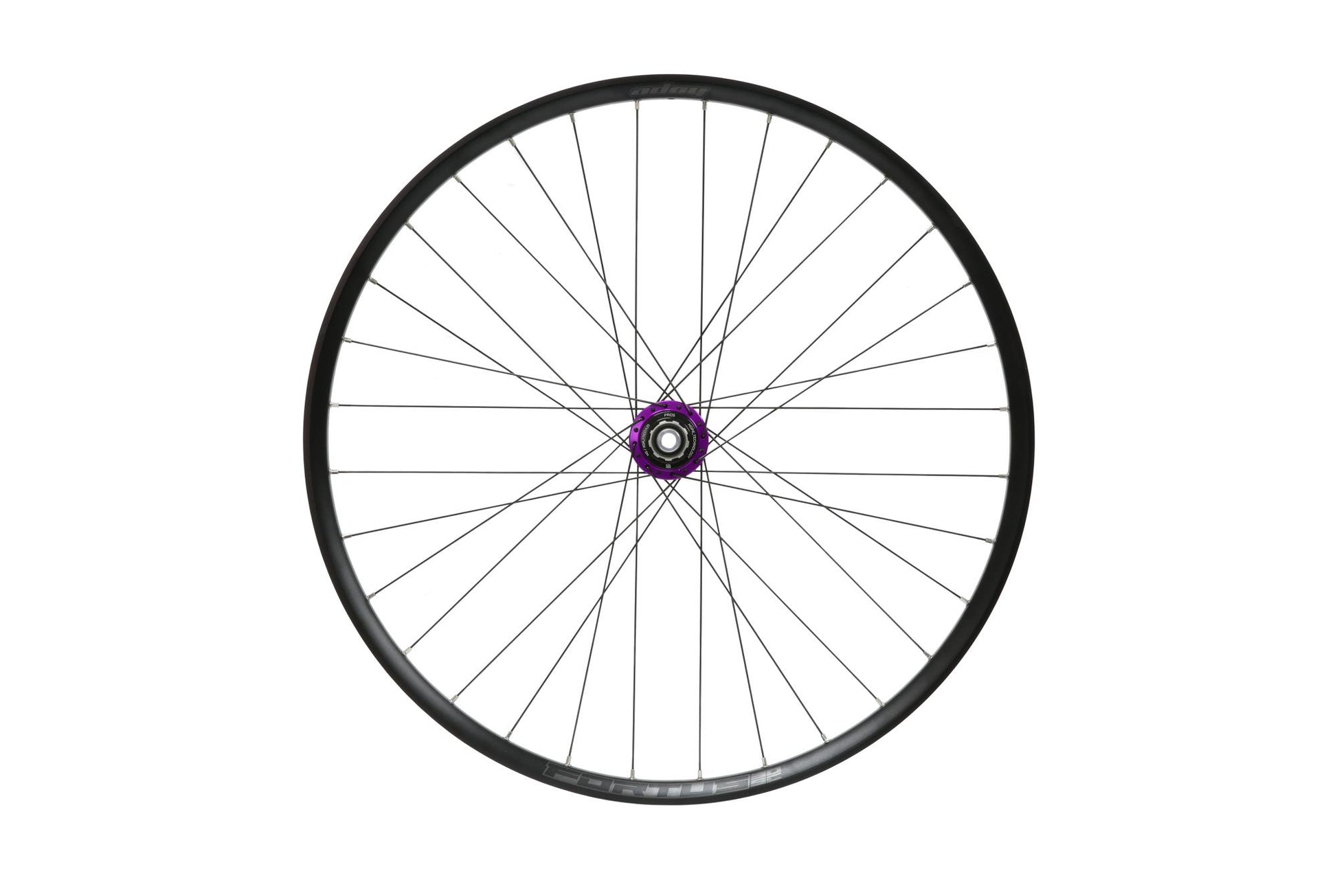 Hope Pro 5 DH Rear Wheel | Fortus 30SC | 6-Bolt-Rear Wheels-27.5-Purple-HG Aluminium-BRINK