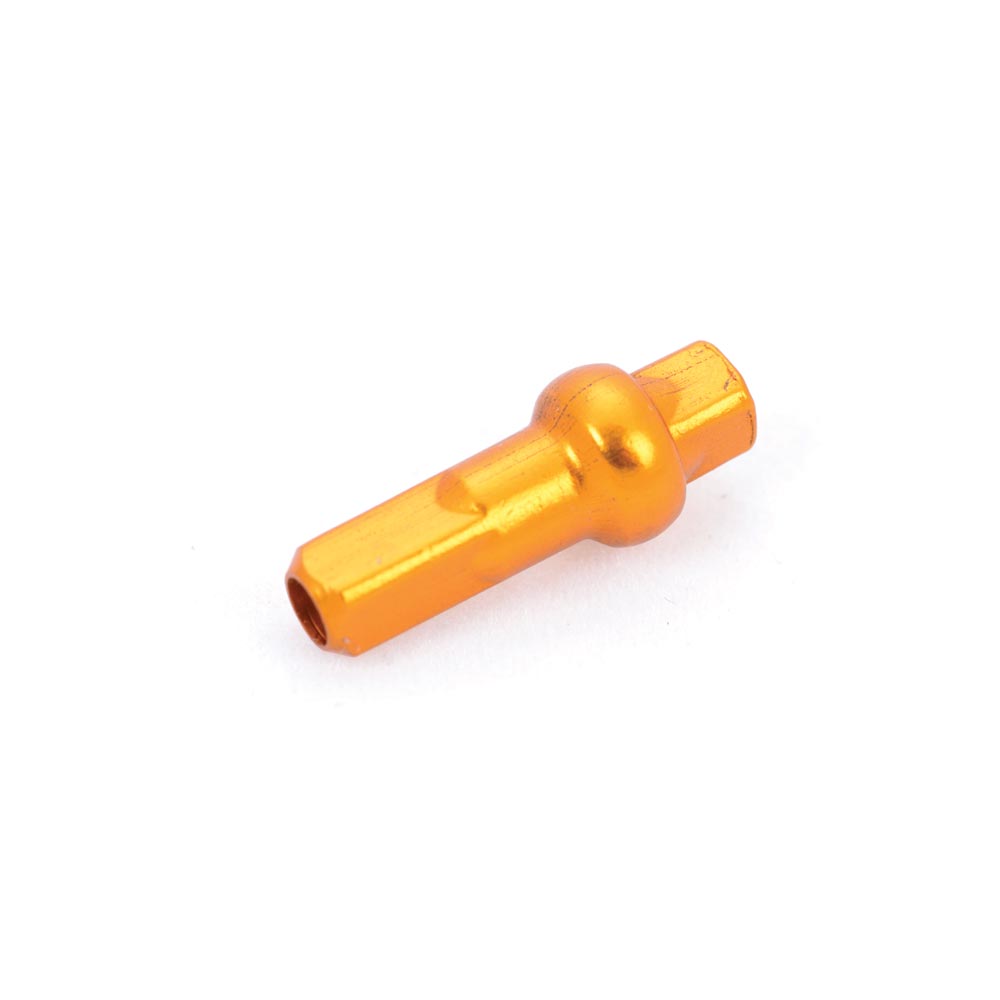 Halo Aero Nipples-14g 12mm-Gold-Aluminium-BRINK