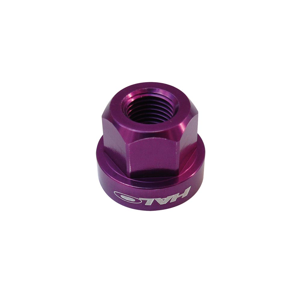 Halo Axle Nuts Alloy-M9-Purple-BRINK