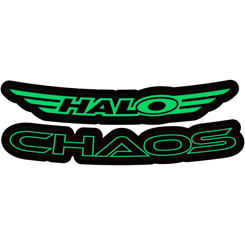 Halo Chaos Rim Decals-Green-BRINK