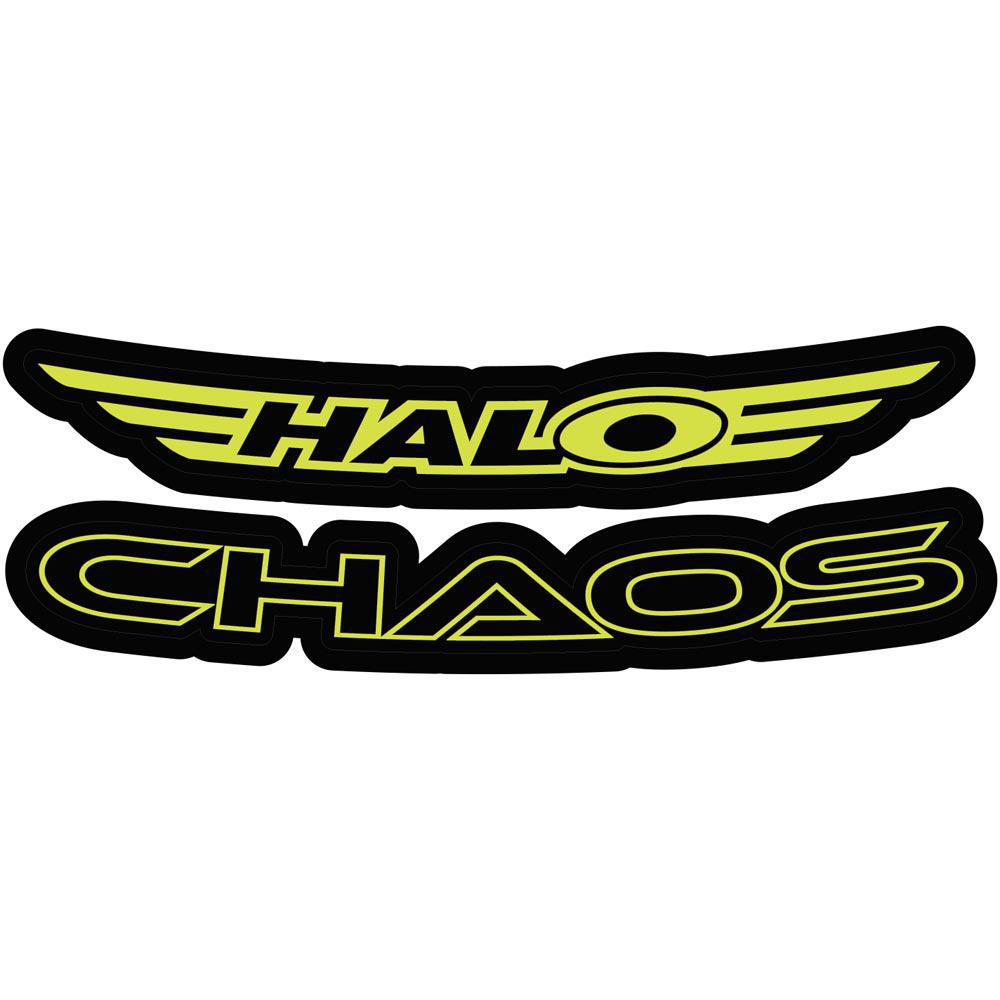 Halo Chaos Rim Decals-Yellow-BRINK