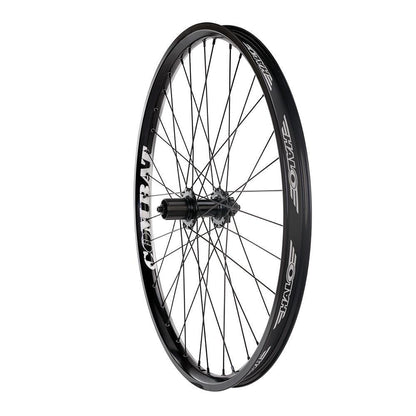 Halo Combat Rear Wheel-26-Black-Shimano HG-BRINK