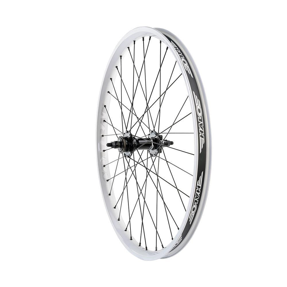 Halo Combat Rear Wheel-26-White-Shimano HG Singlespeed-BRINK