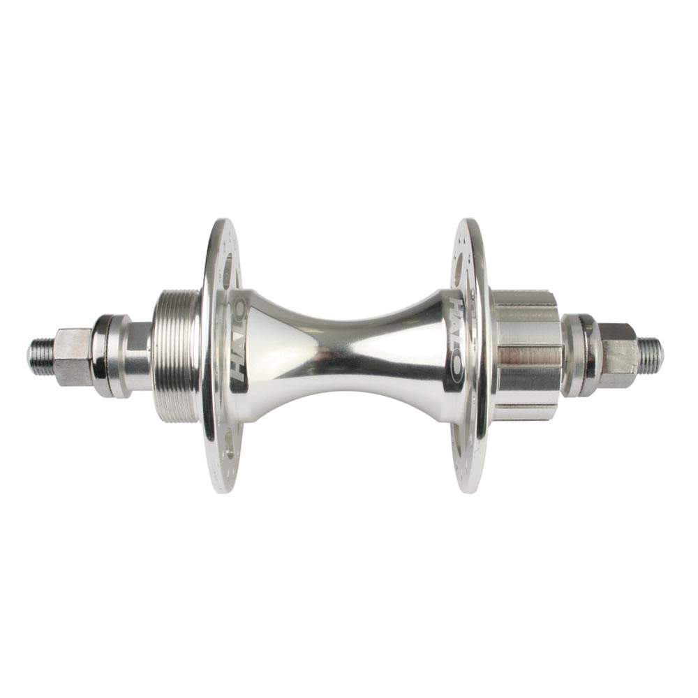 Halo FIX G Track Rear Hub-120 x 10mm / Fixed-32h-Silver-BRINK
