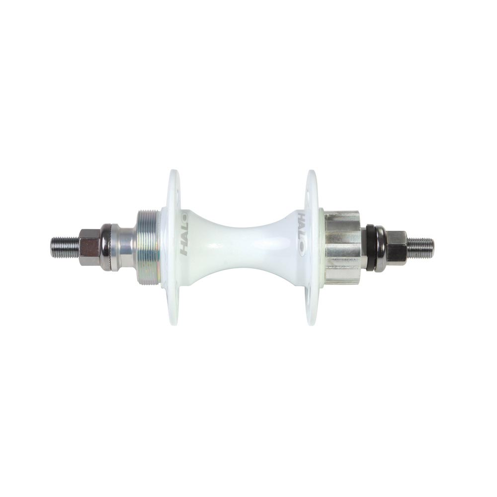 Halo FIX G Track Rear Hub-120 x 10mm / Fixed-32h-White-BRINK
