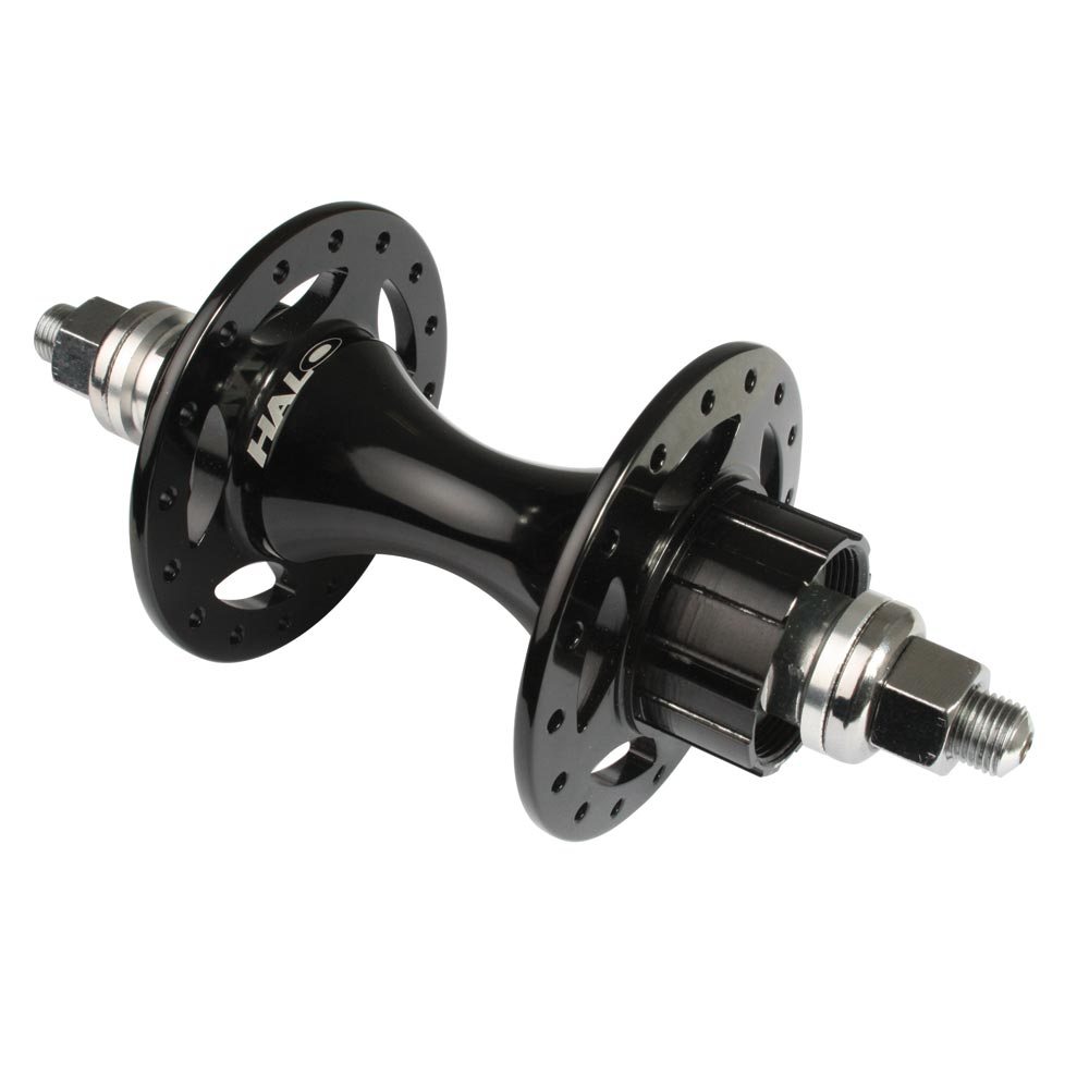 Halo FIX G Track Rear Hub-120 x 10mm / Fixed-48h-Black-BRINK