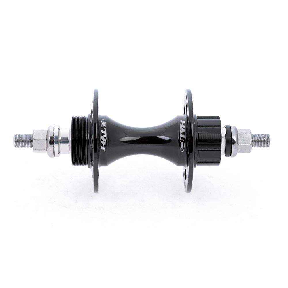 Halo FIX G Track Rear Hub-120 x 10mm / HG Freewheel-32h-Black-BRINK