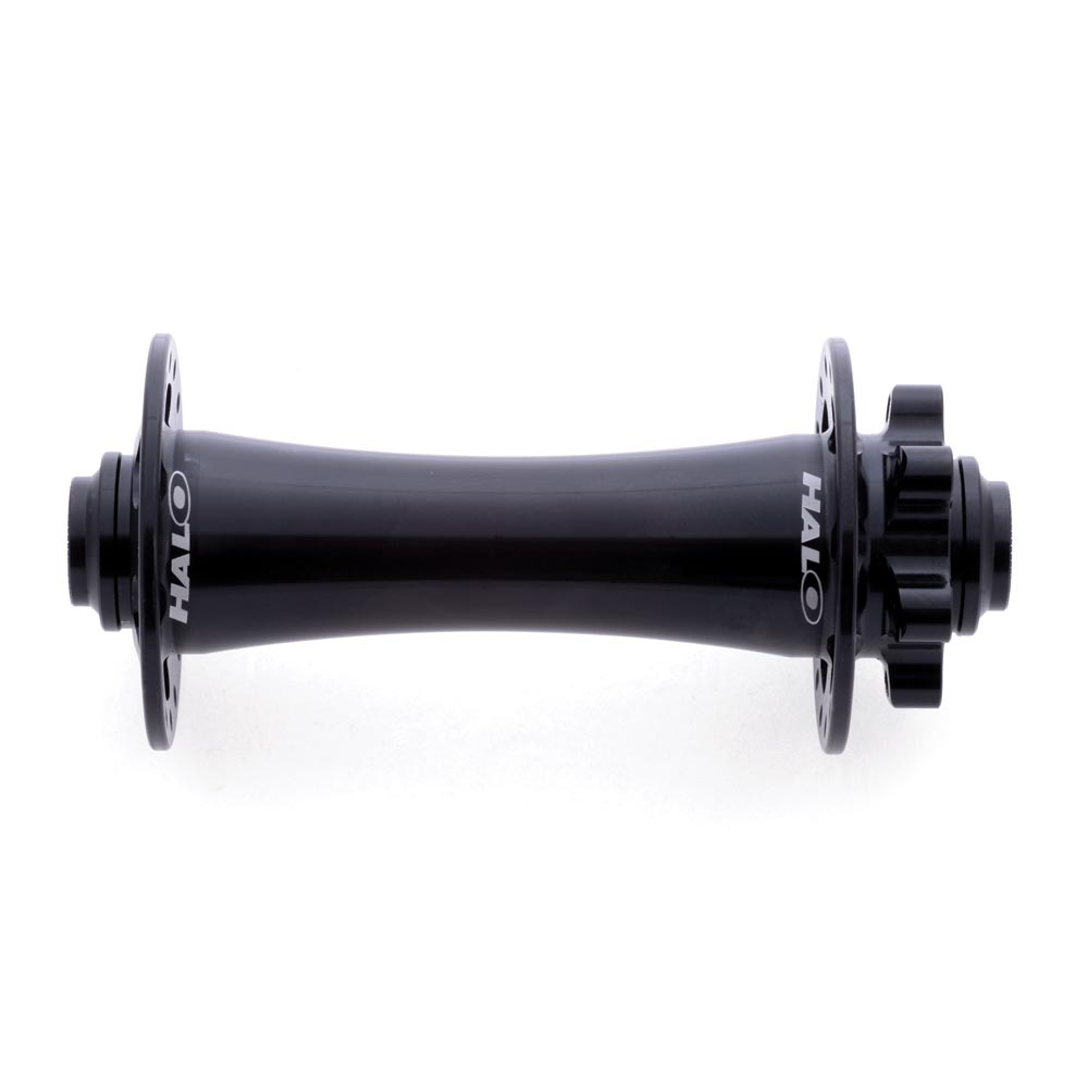 Halo Fat Front Hub-150 x 15mm-32h-Black-BRINK
