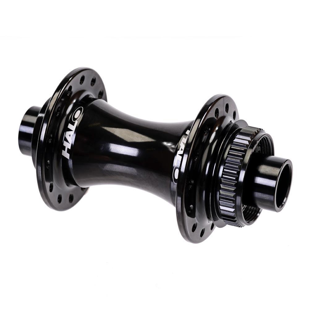Halo GXC Disc Front Hub-100 x 15mm-28h-Black-BRINK