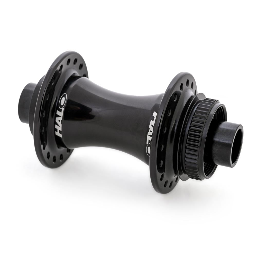 Halo GXC Disc Front Hub-100 x 15mm-36h-Black-BRINK
