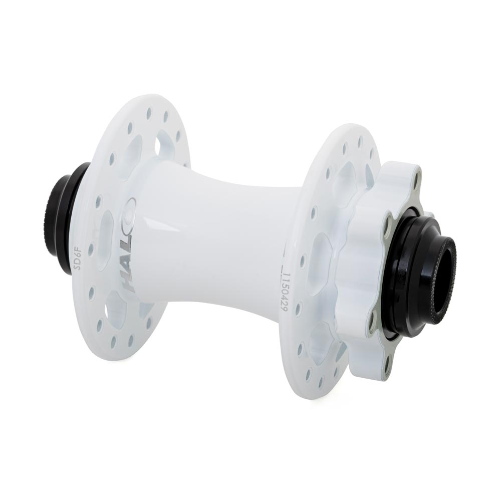 Halo MT Front Hub-100 x 15mm-32h-White-BRINK