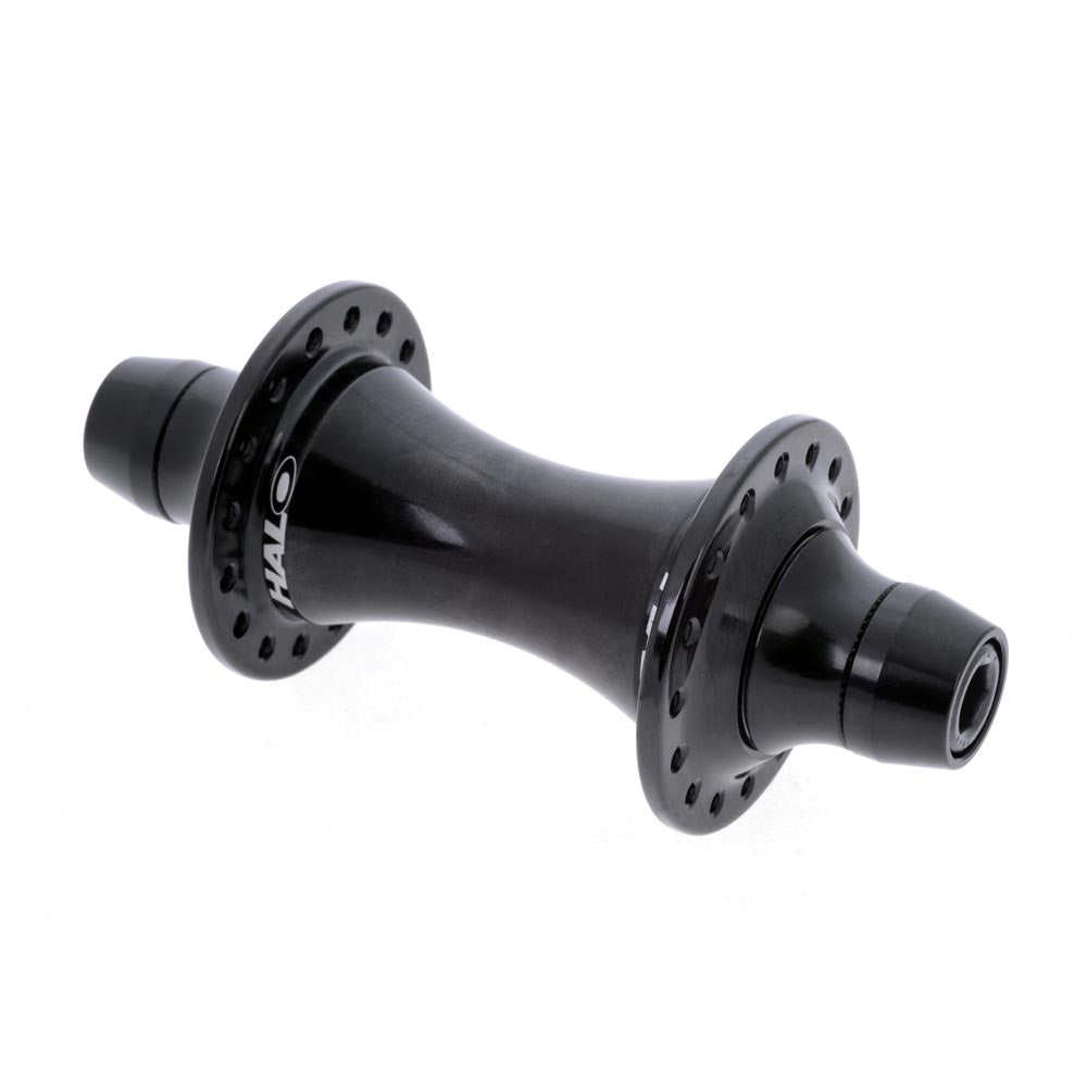 Halo MXF BMX Front Hub-100 x 14mm-28h-Black-BRINK