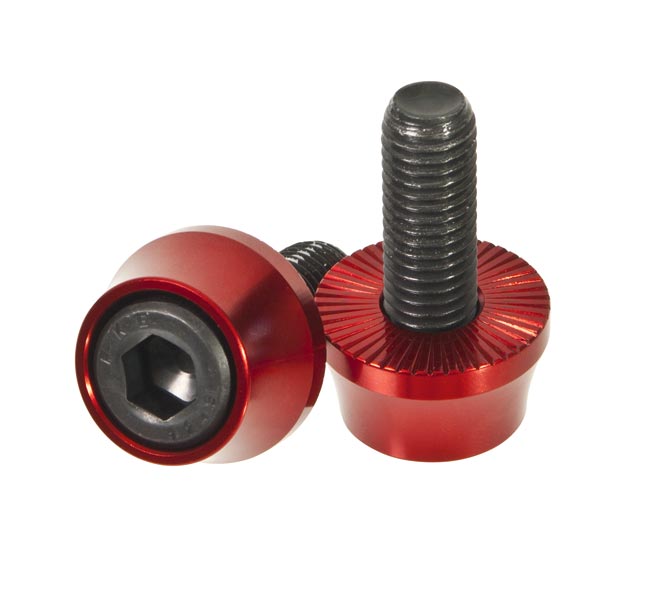Halo Mx Race Hub Bolt Kit Cro-mo-Red-BRINK