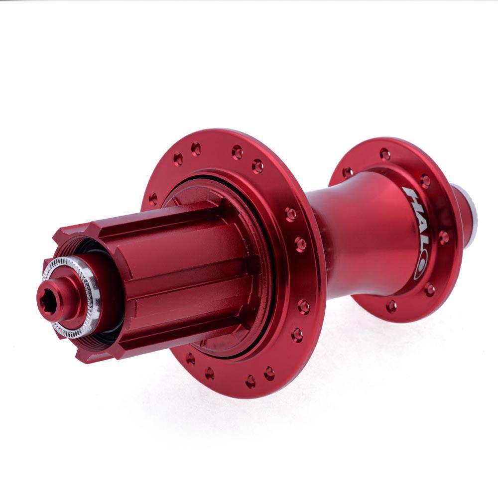 Halo RS 6 Drive Rear Hub-Red-32h-Campag-BRINK