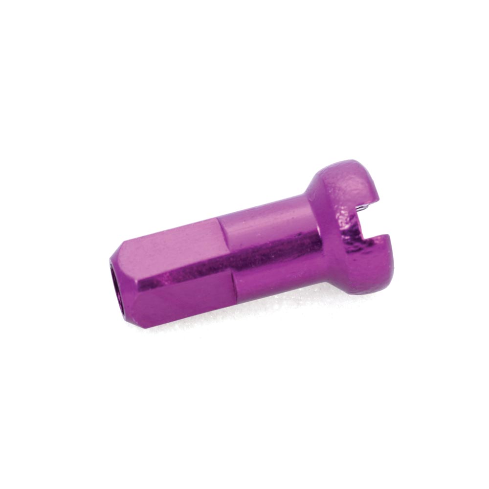 Halo Race Nipples-14g 12mm-Purple-Aluminium-BRINK