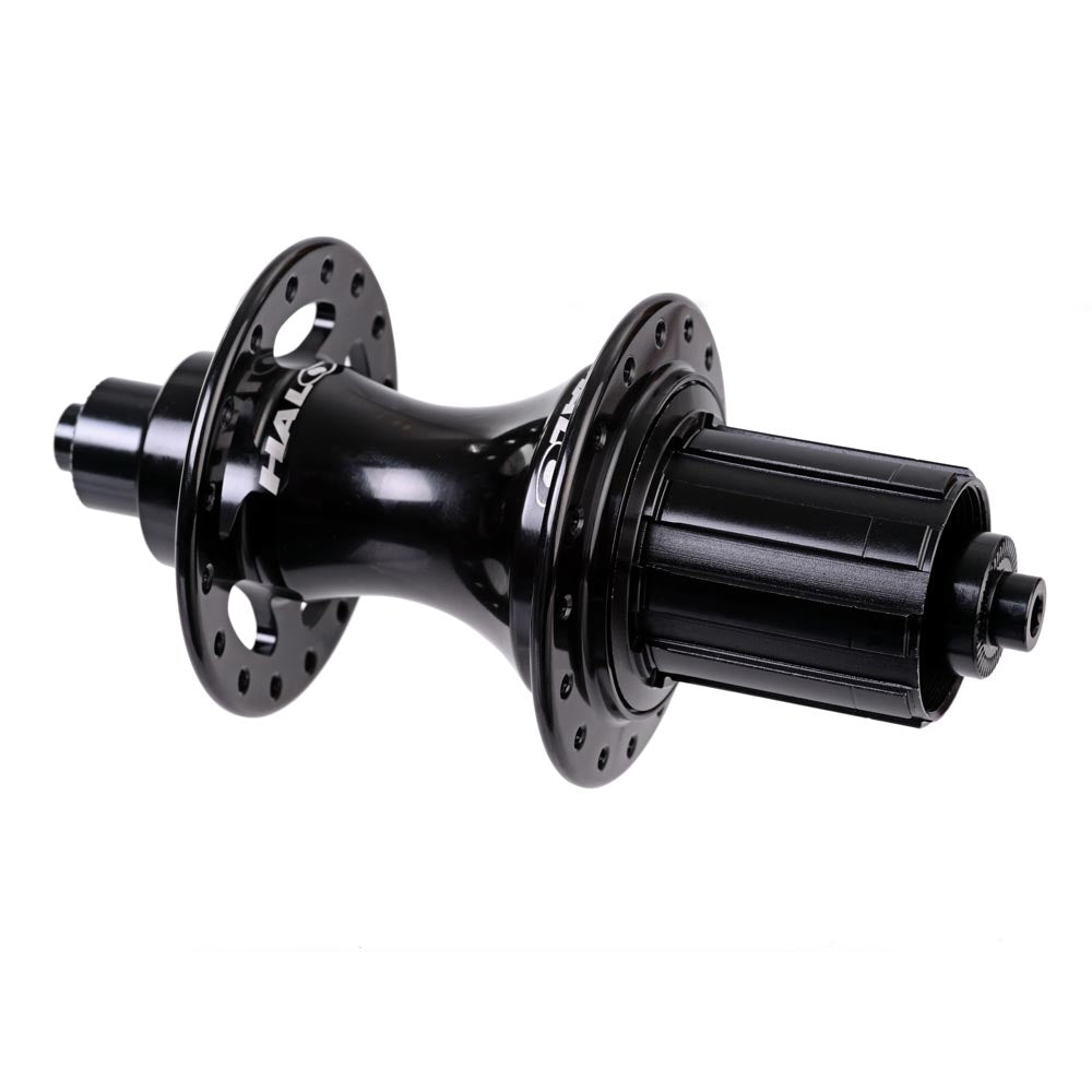 Halo Retro 6 Drive Rear Hub-Black-32h-Shimano HG-BRINK
