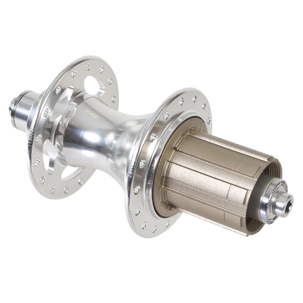 Halo Retro 6 Drive Rear Hub-Silver-32h-Shimano HG-BRINK