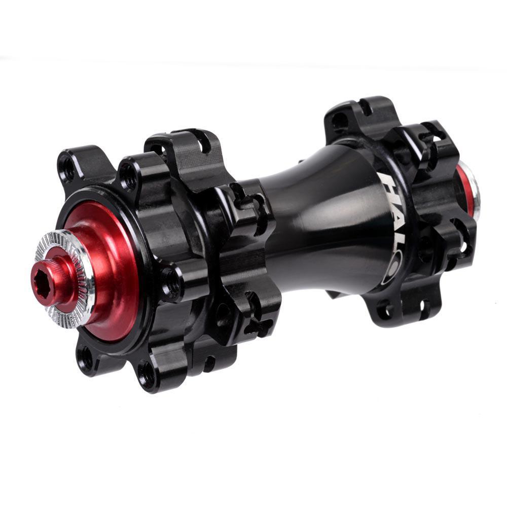 Halo Road Disc Front Hub-100 x 15mm-24h-Black-BRINK