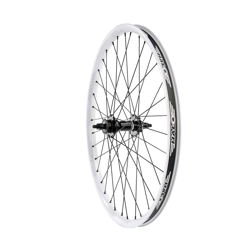 Halo T2 Rear Wheel-26 White-135mm M10 / Singlespeed-Shimano HG-BRINK