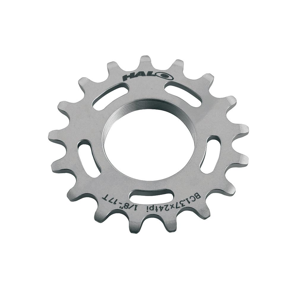 Halo Track Cog-17t-Silver-BRINK
