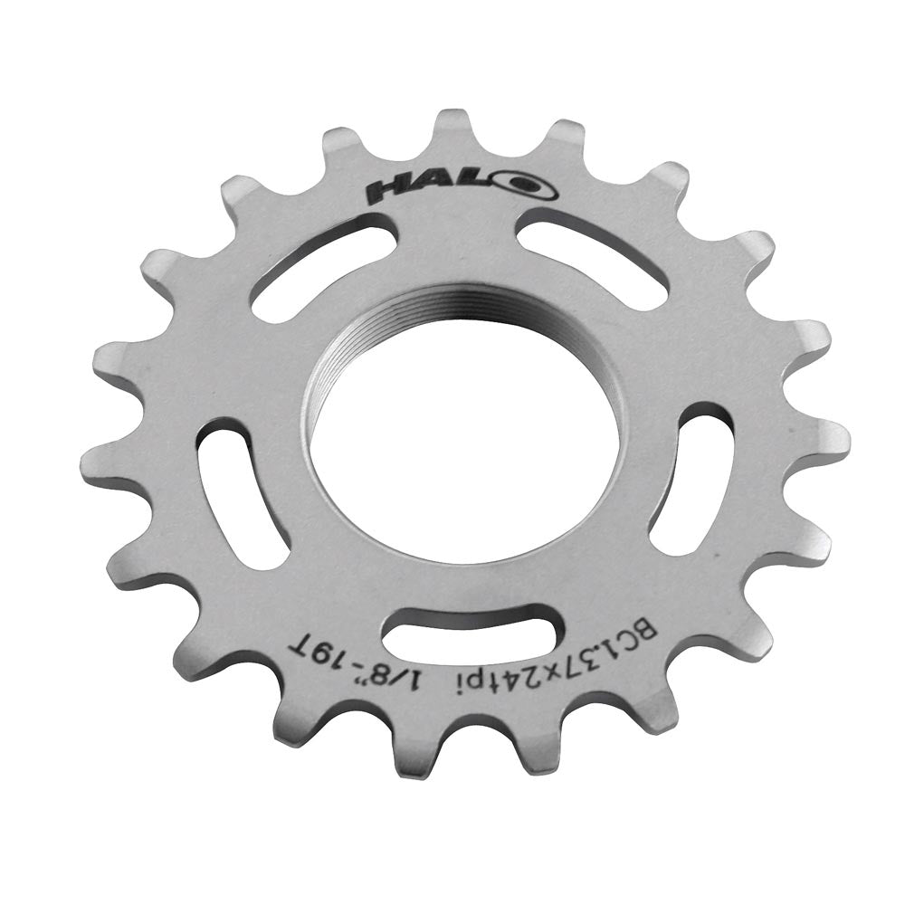Halo Track Cog-19t-Silver-BRINK