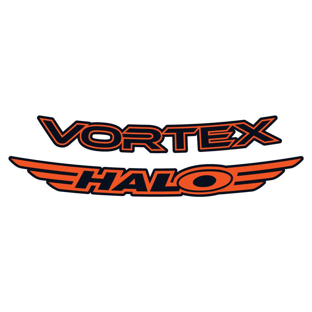 Halo Vortex Rim Decals-Orange-BRINK