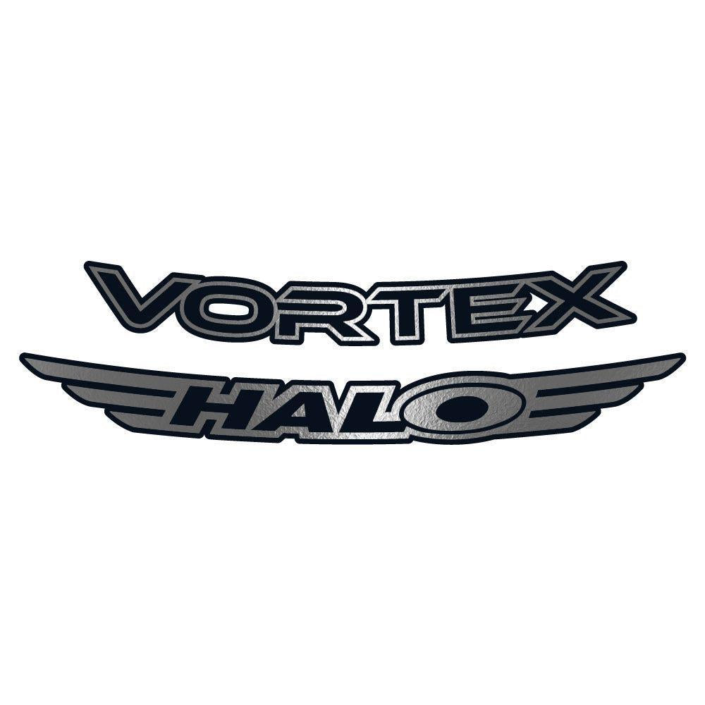 Halo Vortex Rim Decals-Silver-BRINK