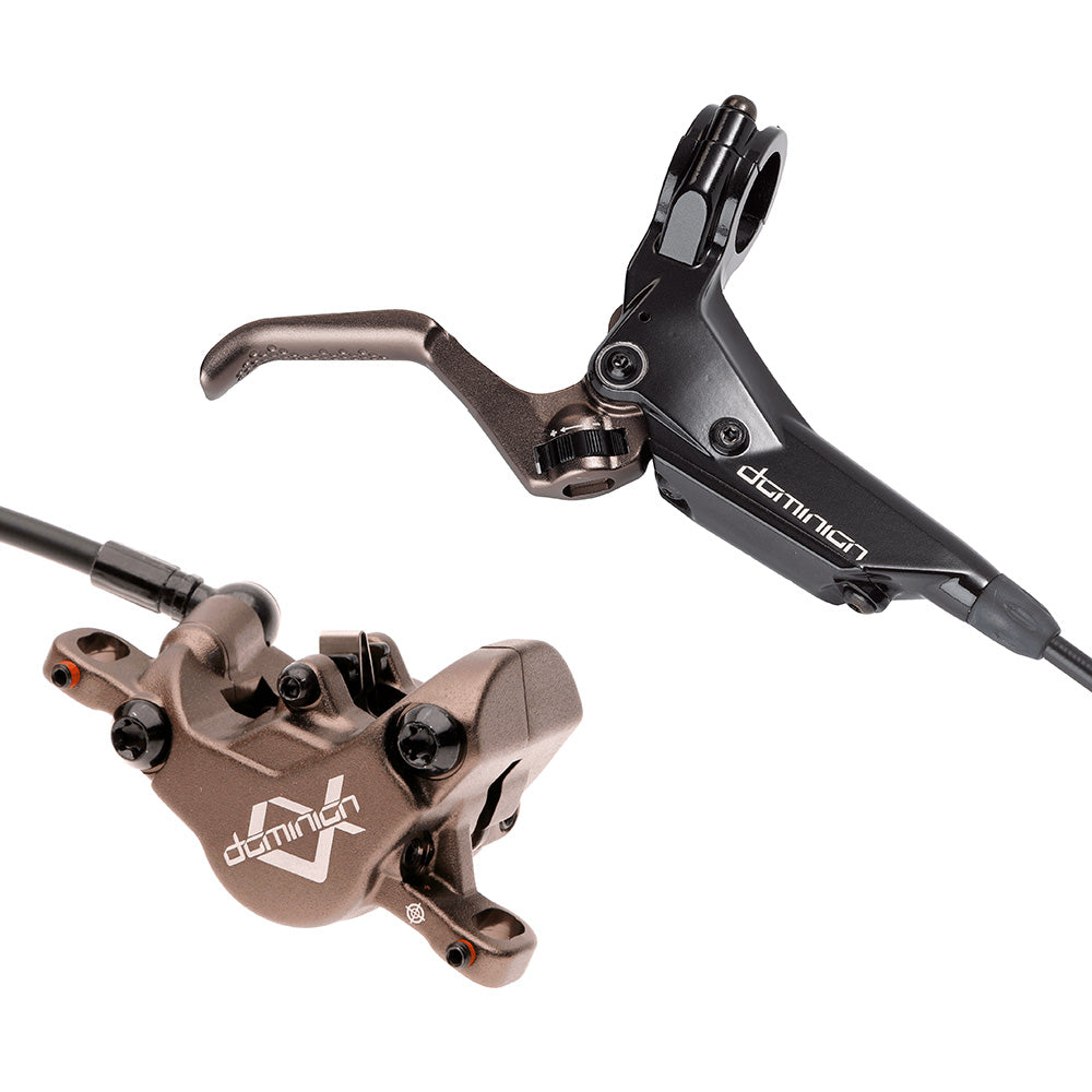 Hayes Dominion A2 Brake Kit-Short Reach Lever-2 Piston-Black / Bronze-BRINK