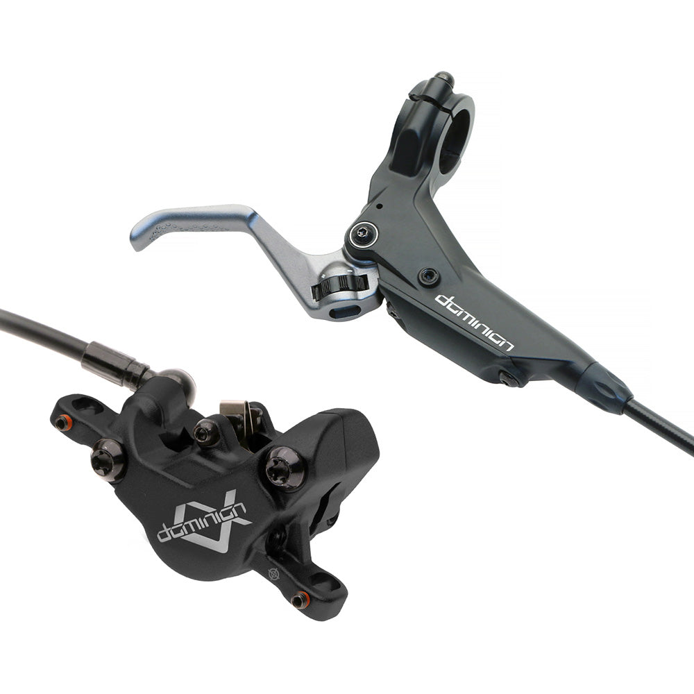 Hayes Dominion A2 Brake Kit-Short Reach Lever-2 Piston-Black / Grey-BRINK