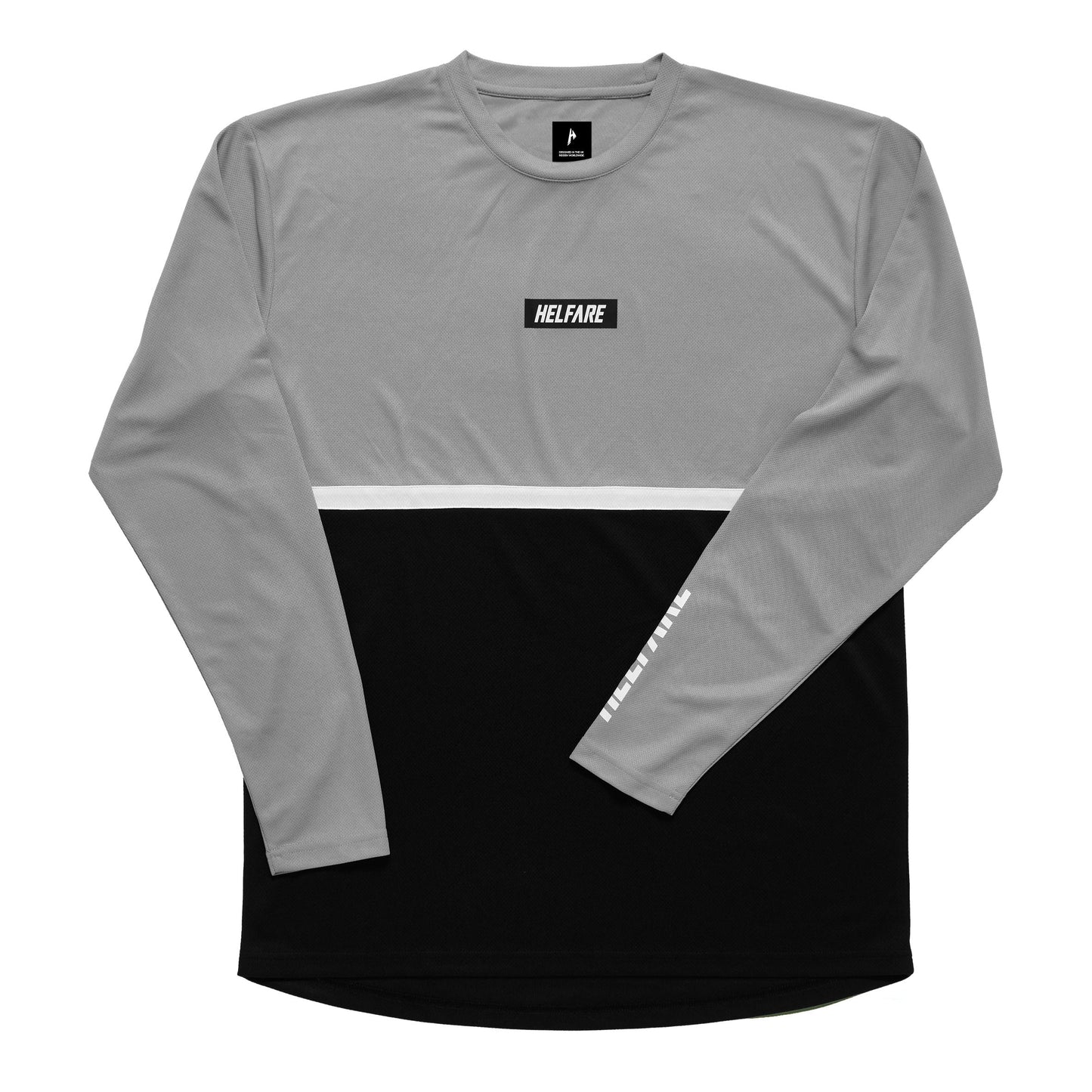 Helfare Cadence Jersey-XS-Grey Black-BRINK