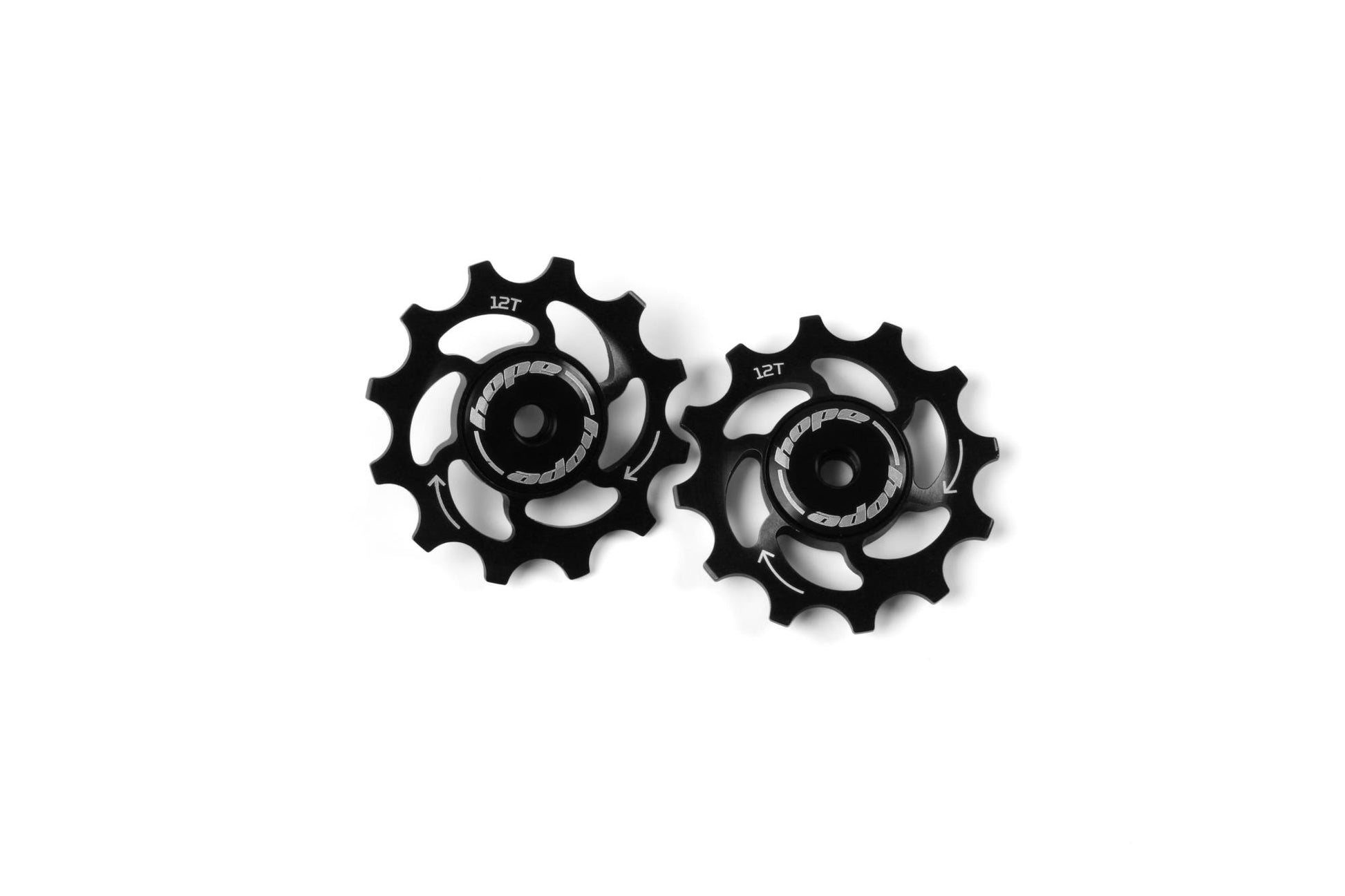 Hope 12 Tooth Jockey Wheels-12 Tooth-Black-BRINK