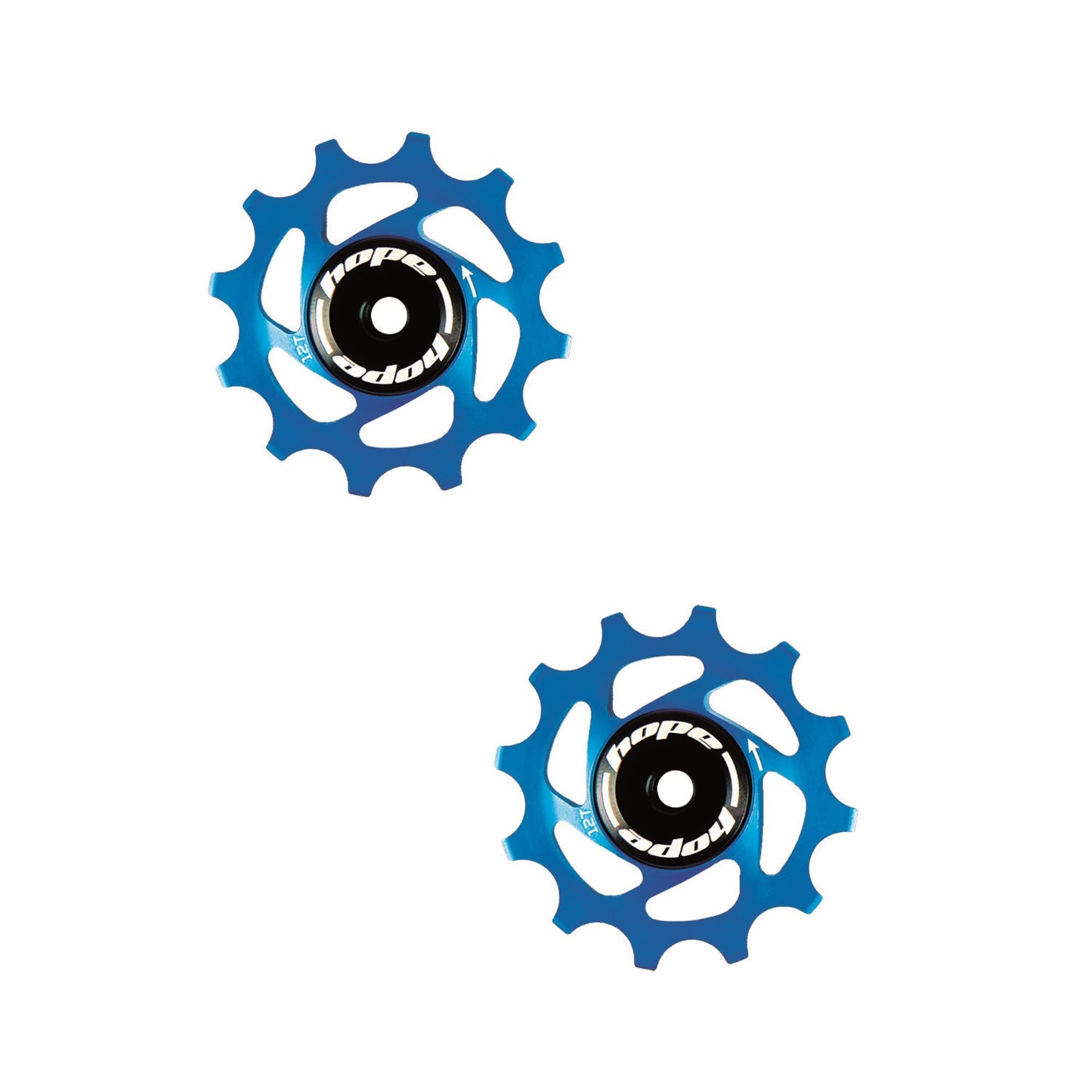 Hope 12 Tooth Jockey Wheels-12 Tooth-Blue-BRINK